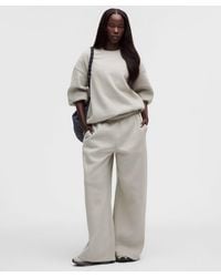 lululemon - – Steady State Superloft Oversized Wide-Leg Pants – – Size Large - Lyst
