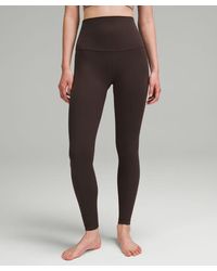 lululemon - Align Super-high-rise Pants - 28" - Color Brown - Size 0 - Lyst
