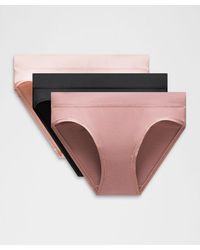 lululemon - Underease Mid-Rise Bikini Underwear - Lyst