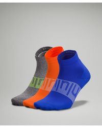 lululemon athletica Power Stride Ankle Sock 3 Pack - Blue