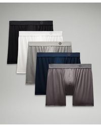 lululemon - Always In Motion Boxers 5" 5 Pack - Lyst