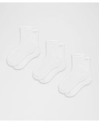 lululemon - Lettuce Edge Quarter Socks - Lyst