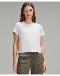 lululemon - Classic-fit Cotton-blend T-shirt - Lyst