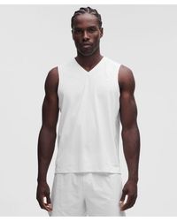 lululemon - Pique Mesh-Panel Sleeveless Tennis Shirt - Lyst