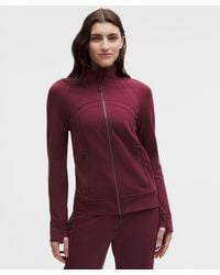 lululemon - – Define Track Jacket Luon – Color Burgundy/ – Size 4 - Lyst