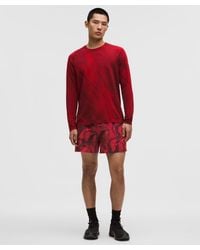 lululemon - Lunar New Year Pace Breaker Linerless Short 5" - Lyst