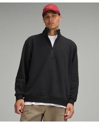 lululemon - Steady State Half Zip - Color Black - Size L - Lyst