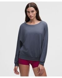 lululemon - Becalm Oversized Sweatshirt - Lyst