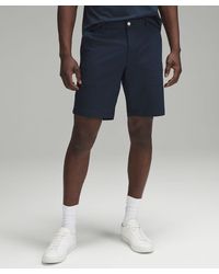 lululemon - Commission Classic-fit Shorts Warpstreme - 9" - Color Blue - Size 28 - Lyst