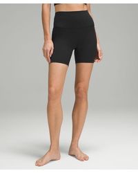 lululemon - Align High-rise Shorts With Pockets - 6" - Color Black - Size 18 - Lyst