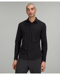 lululemon - Commission Long-sleeve Shirt - Color Black - Size M - Lyst
