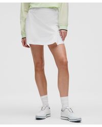 lululemon - Stretch Twill Front Pleat Golf Skirt - Lyst