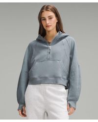 lululemon - – Scuba Oversized Half-Zip Hoodie – – Size Medium/Large - Lyst