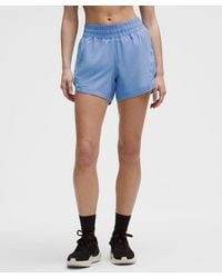 lululemon - Track That High-Rise Lined Short 5" - Lyst