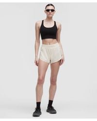 lululemon - – Fast And Free High-Rise Classic-Fit Split Shorts – 3" – – Size Large - Lyst