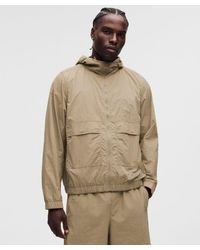lululemon - – Uv-Protective Stash And Dash Windbreaker Jacket – Color Khaki – Size Large - Lyst