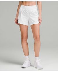 lululemon - Track That High-Rise Lined Short 5" - Lyst