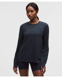 lululemon - – Swiftly Relaxed Long-Sleeve Shirt Hip Length – – Size 14 - Lyst