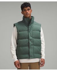 lululemon - Wunder Puff Vest Tech Canvas - Color Green - Size L - Lyst