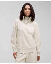 lululemon - Scuba Oversized Funnel-Neck Half Zip - Lyst