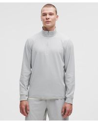 lululemon - – Reflective Knit Running Half Zip Long-Sleeve Top – – Size Large - Lyst