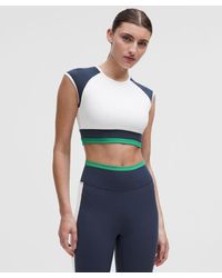 lululemon - Nulu Cropped Short-Sleeve Shirt - Lyst