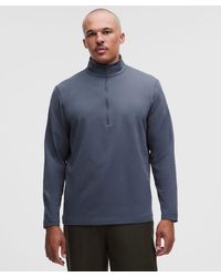 lululemon - – Soft Jersey Half Zip Long-Sleeve Top – – Size Large - Lyst