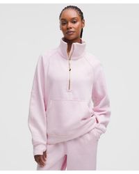 lululemon - – Scuba Oversized Funnel-Neck Half Zip Sweatshirt Long – – Size Medium/Large - Lyst