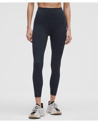 lululemon - Wunder Train Mesh Panel High-Rise Tight 25" - Lyst