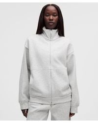 lululemon - – Smooth Spacer Oversized Full Zip Hoodie – Color Light/ – Size Large - Lyst