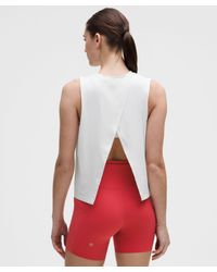 lululemon - Pace Crush Cross-Back Graphic Tank Top - Lyst