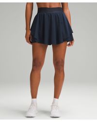 lululemon athletica - Court Rival High-rise Skirt Long - Color Blue - Size 0 - Lyst