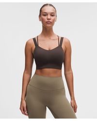 lululemon - – Like A Cloud Longline Sports Bra Light Support, D/Dd Cup – – Size 14 - Lyst