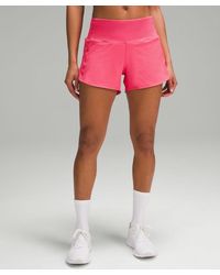 lululemon - Speed Up High-rise Lined Shorts 4" - Lyst