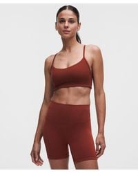 lululemon - – Flow Y Sports Bra Light Support, A/B Cup Evolve – – Size Large - Lyst