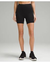 lululemon - – Fast And Free High-Rise Shorts 5 Pocket – 6" – – Size 4 - Lyst