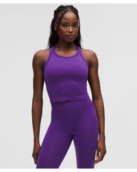 lululemon - Swiftly Tech Cropped Racerback Tank Top 2 - Lyst
