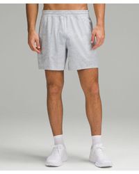 lululemon - Pace Breaker Linerless Shorts - 7" - Color White/grey - Size 3xl - Lyst