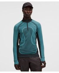 lululemon - – Seamless Training Long-Sleeve Shirt Slnsh Collection – – Size Large - Lyst