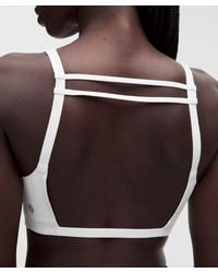 lululemon - Lightlift Open-Back Bra - Lyst