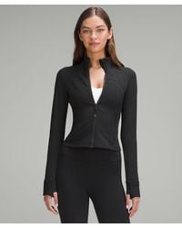 lululemon - Define Cropped Jacket Nulu - Color Black - Size 12 - Lyst