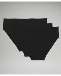 lululemon - Invisiwear Mid-Rise Bikini Underwear - Lyst