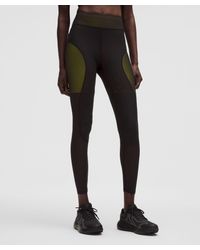 lululemon - Mesh-Panelled High-Rise Leggings 28" Slnsh Collection - Lyst