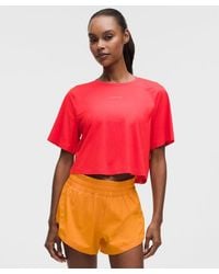 lululemon - – Lightweight Relaxed Running Short-Sleeve Shirt – – Size Large - Lyst