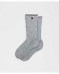 lululemon - Daily Essential Crew Socks - Lyst