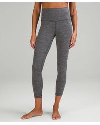 lululemon - Align High-rise Pants - 25" - Color Grey - Size 0 - Lyst