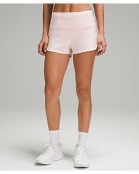 lululemon - Speed Up High-rise Lined Shorts 2.5" - Lyst
