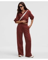 lululemon - Scuba Mid-Rise Wide-Leg Pant - Lyst