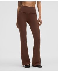 lululemon - Groove Nulu Foldover-Waist Flared Pant - Lyst