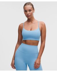 lululemon - – Flow Y Sports Bra Light Support, C/D Cup Design – – Size Large - Lyst